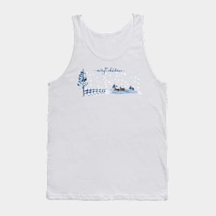 Winter Wonderland: Merry Christmas Tank Top